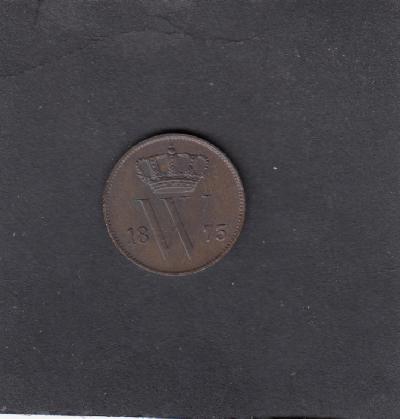 Beschrijving: 1 Cent WILLEM III  